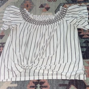 Off the shoulder shirt